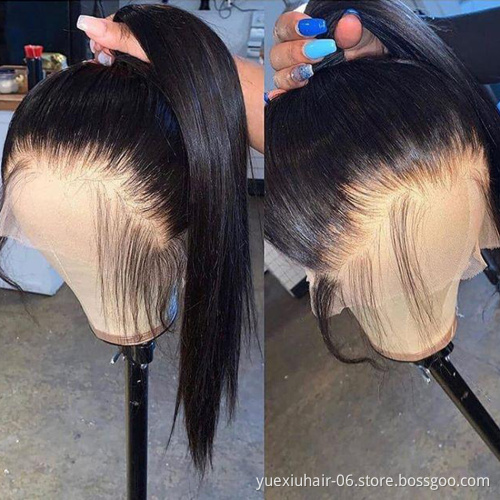 Wholesale 100% Brazilian Virgin Hair 5x5 Closure Wig Straight Hair Density 150% 5*5 wigs